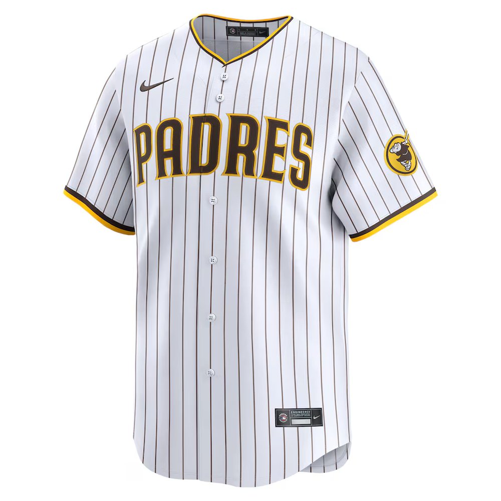 Men's San Diego Padres #2 Xander Bogaerts Nike White Home Limited Player Jersey