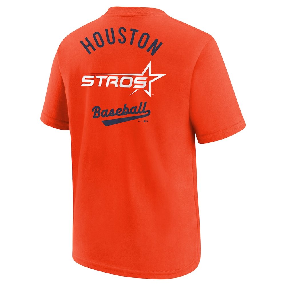 Youth Houston Astros Orange 2025 City Connect T-Shirt