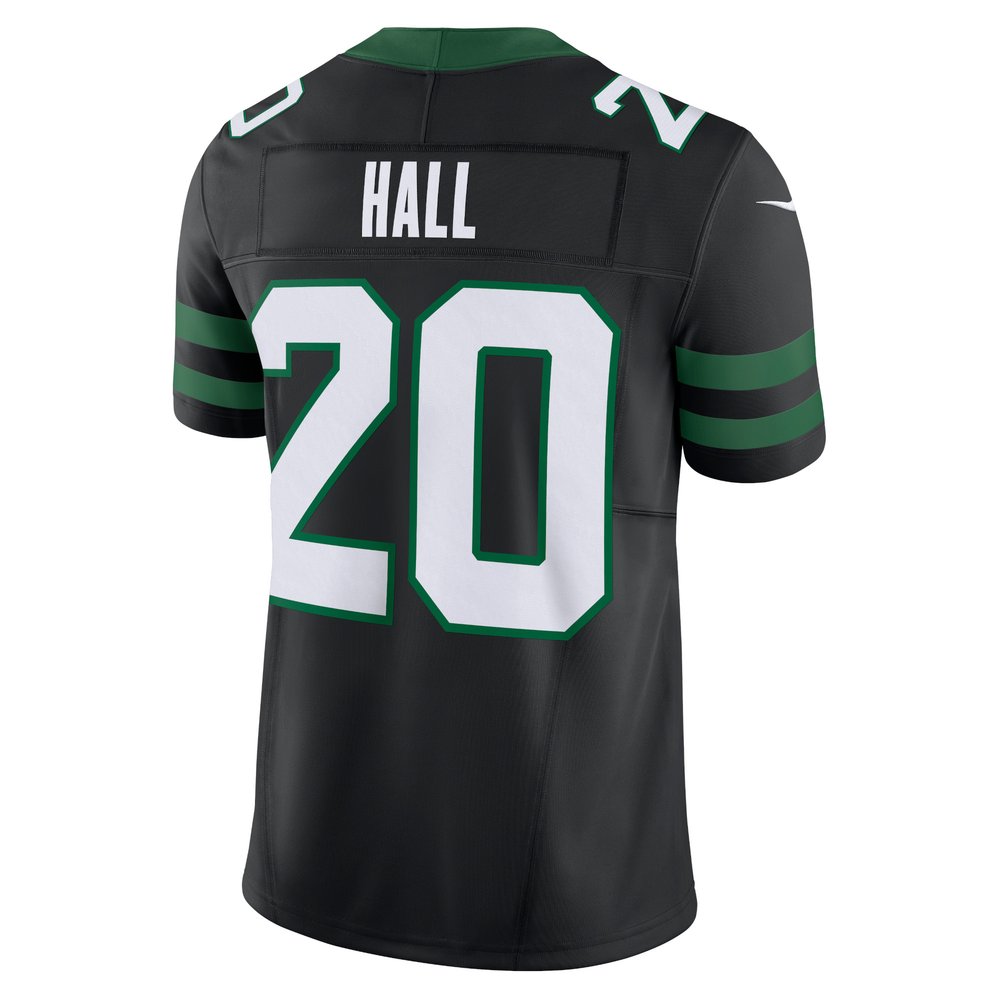 Men's New York Jets Breece Hall Legacy Black Alternate Vapor F.U.S.E. Limited Jersey