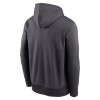 Men's Philadelphia Eagles Anthracite Super Bowl LIX Champions Locker Room Trophy Collection Club Fleece Pullover Hoodie