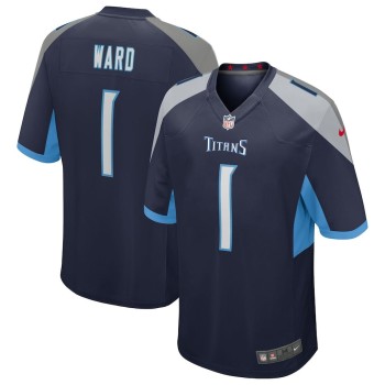 Men's Tennessee Titans #1 Cameron Ward Nike Navy 2025 NFL Draft First Round Pick Alternate Game Jersey Men's Tennessee Titans #1 Cameron Ward Nike Navy 2025 NFL Draft First Round Pick Alternate Game Jersey