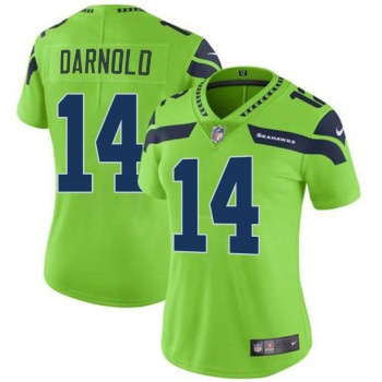 Women's Seattle Seahawks #14 Sam Darnold Green 2024 F.U.S.E Vapor Limited Stitched Football Jersey Women's Seattle Seahawks #14 Sam Darnold Green 2024 F.U.S.E Vapor Limited Stitched Football Jersey