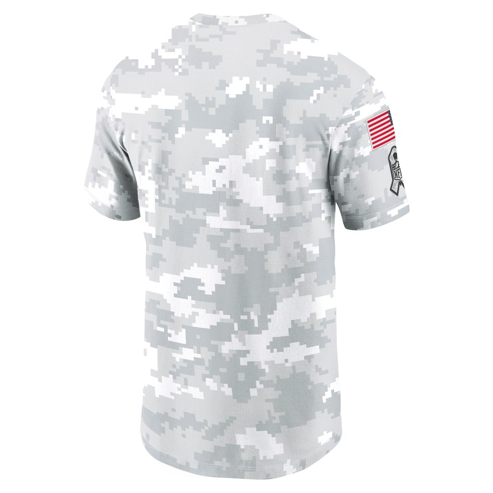 Men's Seattle Seahawks Arctic Camo 2024 Salute To Service Performance T-Shirt