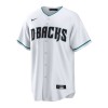 Men's Arizona Diamondbacks #2 Geraldo Perdomo White Cool Base Stitched Baseball Jersey