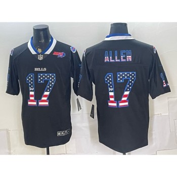 Youth Buffalo Bills #17 Josh Allen Black Vapor Limited Jersey