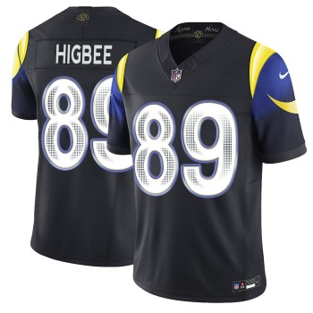 Youth Los Angeles Rams #89 Tyler Higbee Black Rivalries Collection F.U.S.E. Vapor Limited Stitched Jersey Youth Los Angeles Rams #89 Tyler Higbee Black Rivalries Collection F.U.S.E. Vapor Limited Stitched Jersey