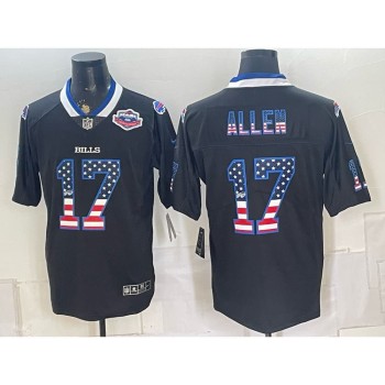 Youth Buffalo Bills #17 Josh Allen Black Vapor Limited Jersey