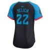 Women's National League Christian Yelich Navy 2024 MLB All-Star Game Limited Player Jersey