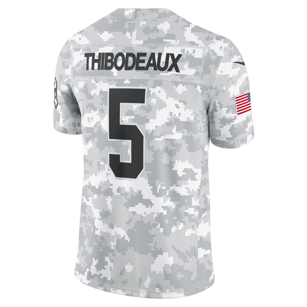 Men's New York Giants Kayvon Thibodeaux Arctic Camo 2024 Salute to Service Limited Jersey
