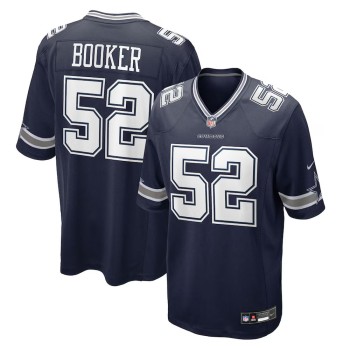 Men's Dallas Cowboys #52 Tyler Booker Nike Navy 2025 NFL Draft First Round Pick Game Jersey Men's Dallas Cowboys #52 Tyler Booker Nike Navy 2025 NFL Draft First Round Pick Game Jersey