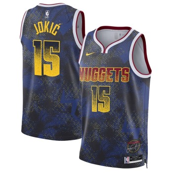 Men's Denver Nuggets #15 Nikola Jokic Royal 2025/26 Select Series Jersey Men's Denver Nuggets #15 Nikola Jokic Royal 2025/26 Select Series Jersey