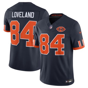 Men's Chicago Bears #84 Colston Loveland Navy 2026 Rivalries Collection Vapor F.U.S.E. Limited Jersey