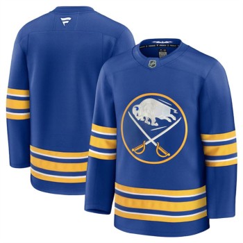 Youth Buffalo Sabres Blank Blue 2024-25 Home Stitched Hockey Jersey
