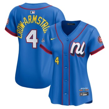 Women's National League #4 Pete Crow-Armstrong Nike Blue 2025 All-Star Edition Limited Player Jersey Women's National League #4 Pete Crow-Armstrong Nike Blue 2025 All-Star Edition Limited Player Jersey