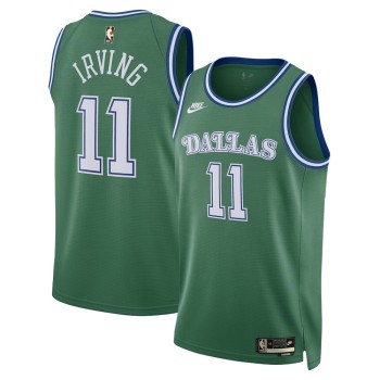 Men's Dallas Mavericks #11 Kyrie Irving Green 2025/26 Hardwood Classics Jersey Men's Dallas Mavericks #11 Kyrie Irving Green 2025/26 Hardwood Classics Jersey