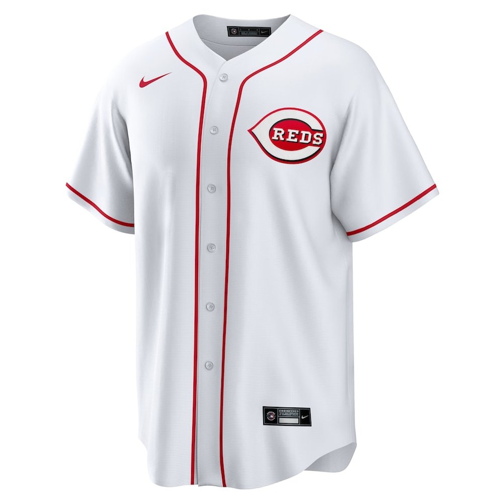 Men's Cincinnati Reds #7 Spencer Steer Nike White Home Limited Player Jersey