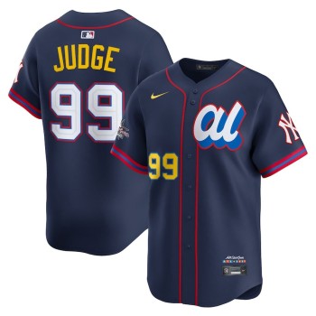 Youth American League #99 Aaron Judge Nike Navy 2025 All-Star Edition Limited Player Jersey