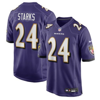 Youth Baltimore Ravens #24 Malaki Starks Nike Purple 2025 NFL Draft First Round Pick Game Jersey Youth Baltimore Ravens #24 Malaki Starks Nike Purple 2025 NFL Draft First Round Pick Game Jersey