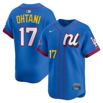 Youth National League #17 Shohei Ohtani Nike Blue 2025 All-Star Edition Limited Player Jersey Youth National League #17 Shohei Ohtani Nike Blue 2025 All-Star Edition Limited Player Jersey