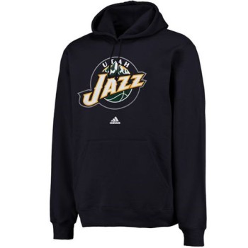 Utah Jazz Logo Pullover Hoodie Sweatshirt Navy Utah Jazz Logo Pullover Hoodie Sweatshirt Navy