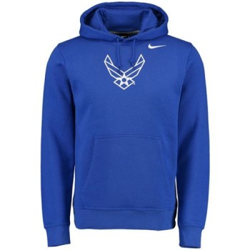 Air Force Falcons  Big Logo Fleece Hoodie Royal