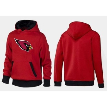 Arizona Cardinals Logo Pullover Hoodie Red & Black
