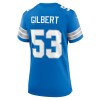 Women's Detroit Lions DaRon Gilbert  Blue Game Jersey