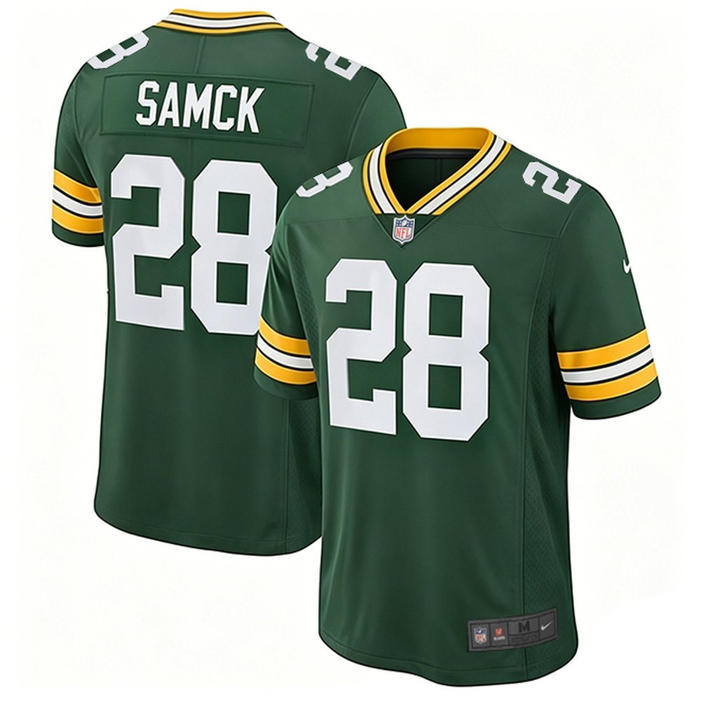 Youth Green Bay Packers #28 Trey Smack Green 2026 NFL Draft Vapor Limited Jersey