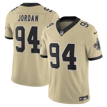 Men's New Orleans Saints #94 Cameron Jordan Nike Gold Alternate Gameday Golds Alternate Vapor F.U.S.E. Limited Jersey Men's New Orleans Saints #94 Cameron Jordan Nike Gold Alternate Gameday Golds Alternate Vapor F.U.S.E. Limited Jersey