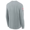 Youth Minnesota Vikings Gray 2024 Salute To Service Long Sleeve T-Shirt