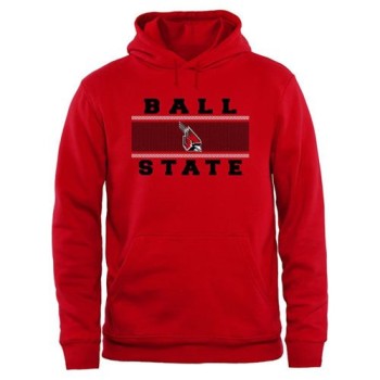 Ball State Cardinals Big & Tall Micro Mesh Sweatshirt Red Ball State Cardinals Big & Tall Micro Mesh Sweatshirt Red