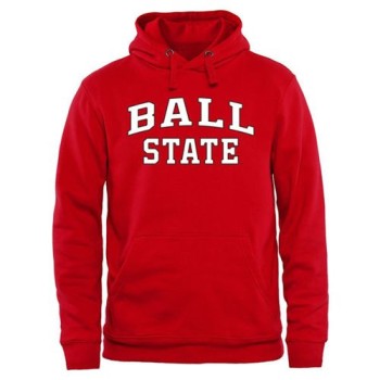 Ball State Cardinals Everyday Pullover Hoodie Red Ball State Cardinals Everyday Pullover Hoodie Red
