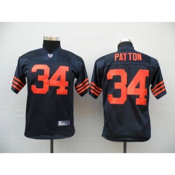 Bears #34 Walter Payton Blue/Orange 1940s Throwback Stitched Youth NFL Jersey Bears #34 Walter Payton Blue/Orange 1940s Throwback Stitched Youth NFL Jersey