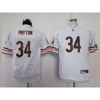 Bears #34 Walter Payton White Stitched Youth NFL Jersey Bears #34 Walter Payton White Stitched Youth NFL Jersey