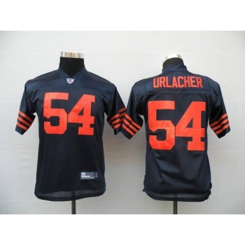 Bears #54 Brian Urlacher Blue/Orange 1940s Throwback Stitched Youth NFL Jersey Bears #54 Brian Urlacher Blue/Orange 1940s Throwback Stitched Youth NFL Jersey