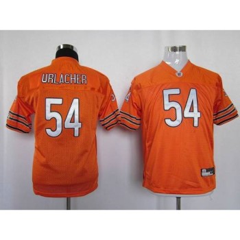 Bears #54 Brian Urlacher Orange Stitched Youth NFL Jersey Bears #54 Brian Urlacher Orange Stitched Youth NFL Jersey
