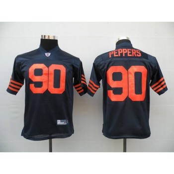 Bears #90 Julius Peppers Blue/Orange 1940s Throwback Stitched Youth NFL Jersey Bears #90 Julius Peppers Blue/Orange 1940s Throwback Stitched Youth NFL Jersey