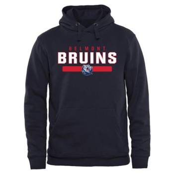 Belmont Bruins Team Strong Pullover Hoodie Navy Belmont Bruins Team Strong Pullover Hoodie Navy