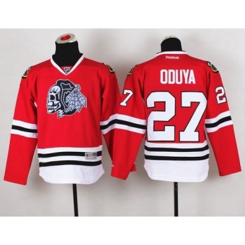 Blackhawks #27 Johnny Oduya Red(White Skull) Stitched Youth NHL Jersey Blackhawks #27 Johnny Oduya Red(White Skull) Stitched Youth NHL Jersey
