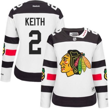 Blackhawks #2 Duncan Keith White 2016 Stadium Series Women's Stitched NHL Jersey Blackhawks #2 Duncan Keith White 2016 Stadium Series Women's Stitched NHL Jersey
