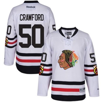 Blackhawks #50 Corey Crawford White 2017 Winter Classic Stitched Youth NHL Jersey Blackhawks #50 Corey Crawford White 2017 Winter Classic Stitched Youth NHL Jersey