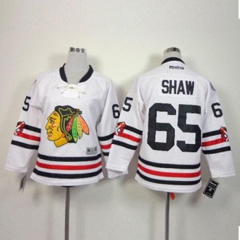 Blackhawks #65 Andrew Shaw White 2015 Winter Classic Stitched Youth NHL Jersey Blackhawks #65 Andrew Shaw White 2015 Winter Classic Stitched Youth NHL Jersey