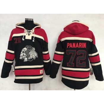 Blackhawks #72 Artemi Panarin Black Sawyer Hooded Sweatshirt Stitched NHL Jersey Blackhawks #72 Artemi Panarin Black Sawyer Hooded Sweatshirt Stitched NHL Jersey