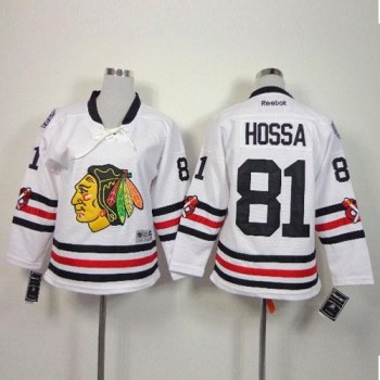 Blackhawks #81 Marian Hossa White 2015 Winter Classic Stitched Youth NHL Jersey Blackhawks #81 Marian Hossa White 2015 Winter Classic Stitched Youth NHL Jersey