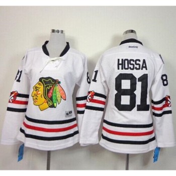 Blackhawks #81 Marian Hossa White 2015 Winter Classic Women's Stitched NHL Jersey Blackhawks #81 Marian Hossa White 2015 Winter Classic Women's Stitched NHL Jersey