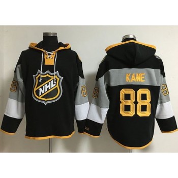 Blackhawks #88 Patrick Kane Black 2016 All Star NHL Hoodie Blackhawks #88 Patrick Kane Black 2016 All Star NHL Hoodie