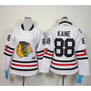 Blackhawks #88 Patrick Kane White 2015 Winter Classic Women's Stitched NHL Jersey Blackhawks #88 Patrick Kane White 2015 Winter Classic Women's Stitched NHL Jersey