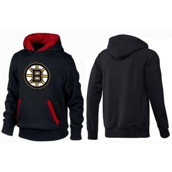 Boston Bruins Pullover Hoodie Black & Red