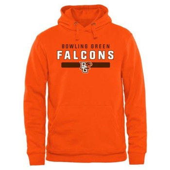 Bowling Green St. Falcons Team Strong Pullover Hoodie Orange Bowling Green St. Falcons Team Strong Pullover Hoodie Orange