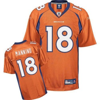 Broncos #18 Peyton Manning Orange Stitched Youth NFL Jersey Broncos #18 Peyton Manning Orange Stitched Youth NFL Jersey